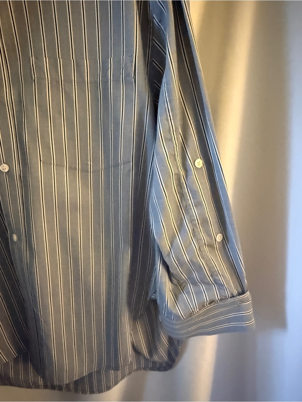 Citizens of Humanity Striped Kayla Shirt - Picture 8 of 9